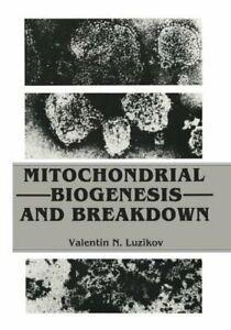 Mitochondrial Biogenesis and Breakdown. Luzikov, Valentin, Boeken, Overige Boeken, Zo goed als nieuw, Verzenden