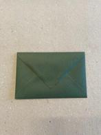 Envelop 12 x 18 cm Dennengroen, Hobby en Vrije tijd, Kaarten | Zelf maken, Nieuw, Verzenden