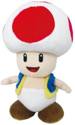 Super Mario - Red Toad Knuffel (20cm) | Together Plus -, Kinderen en Baby's, Speelgoed | Knuffels en Pluche, Nieuw, Verzenden