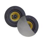 Speakerset Aquasound Rumba Tweeter Rond 120 mm 45 Watt Mat, Ophalen of Verzenden, Nieuw, Chroom, Bad
