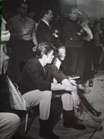 Keystone - Romy Schneider and Alain Delon at the hôtel du