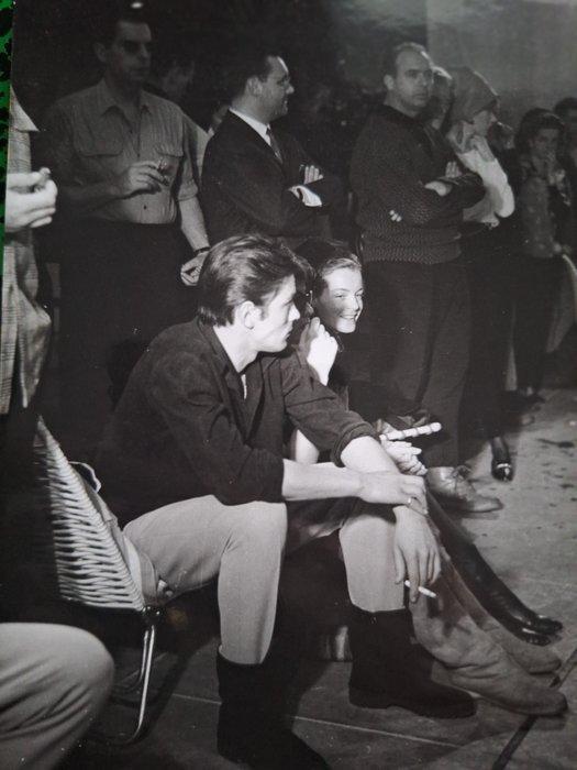 Keystone - Romy Schneider and Alain Delon at the hôtel du, Antiek en Kunst, Kunst | Designobjecten