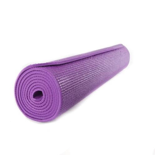 Yogi &amp; Yogini Yogamat PVC Violet 5 mm - 183 x 61 cm, Sport en Fitness, Overige Sport en Fitness, Nieuw, Verzenden