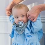 BIBS x Liberty Bandana slab - Chamomile Lawn Baby Blue, Ophalen of Verzenden, Nieuw, Overige typen