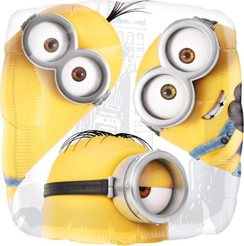 Amscan Minions folieballon 43cm, Hobby en Vrije tijd, Feestartikelen, Ophalen of Verzenden