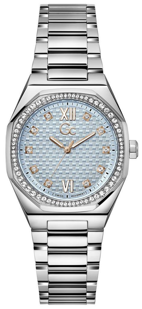 Gc Z25003L7MF Coussin Sleek Lady dameshorloge, Sieraden, Tassen en Uiterlijk, Horloges | Dames, Staal, Nieuw, Staal, Overige merken