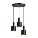 *WOONWINKEL* ETH Sledge Trapse Hanglamp Zwart Metaal, Huis en Inrichting, Verzenden, Nieuw
