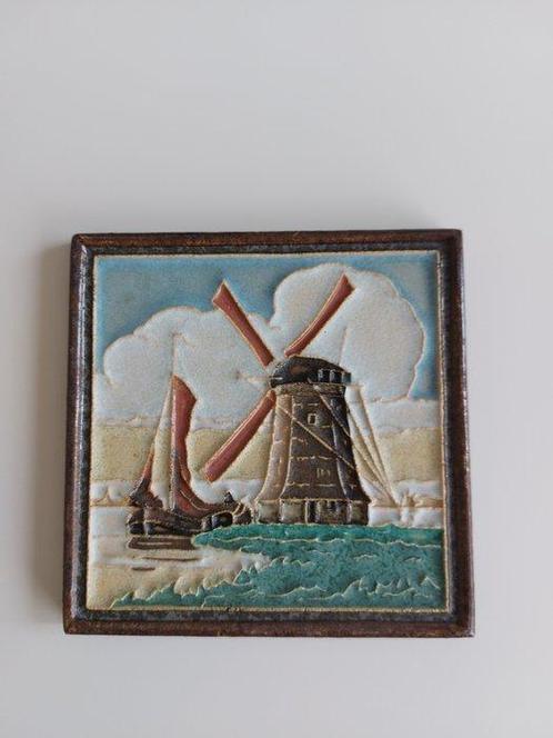 Tegel (2) - De Porceleyne Fles, Delft - 1930-1940, Antiek en Kunst, Antiek | Glas en Kristal