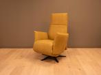 Daan Relax fauteuil in vol leder met hoge Showroomkorting, Huis en Inrichting, Fauteuils, Nieuw