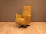 Daan Relax fauteuil in vol leder met hoge Showroomkorting, Nieuw