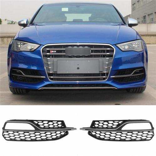 Mistlamp Grillen Audi S3 8V 13-16 zwart-chroom, Auto-onderdelen, Overige Auto-onderdelen, Ophalen of Verzenden