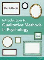 Introduction to Qualitative Methods in Psychology, Verzenden, Zo goed als nieuw, Howitt Dennis