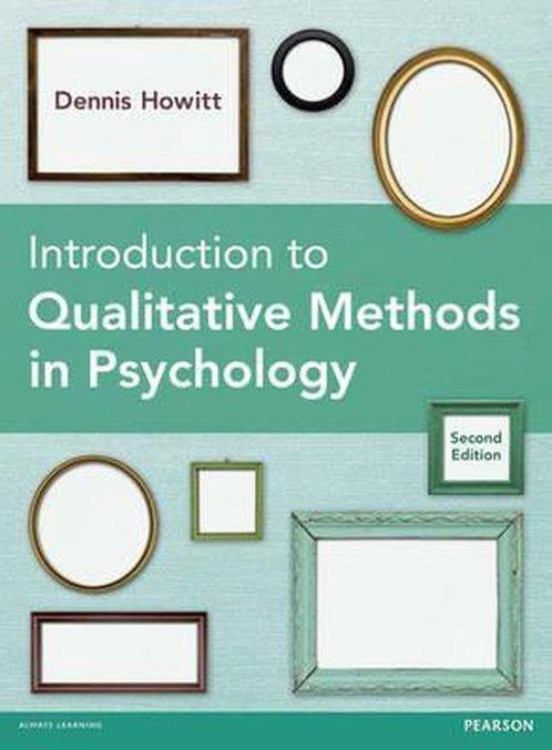 Introduction to Qualitative Methods in Psychology, Boeken, Taal | Engels, Zo goed als nieuw, Verzenden