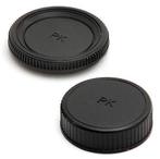 Pentax K Body Cap + Rear Lens Cap Set, Nieuw