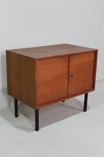 Vintage teakhouten kastje, dressoir - jaren 60, Gebruikt