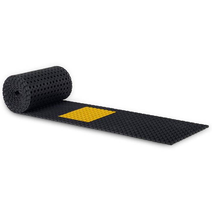 Social distancing ringmat op rol - met gele vlakken - 7,2 x, Tuin en Terras, Deurmatten, Verzenden