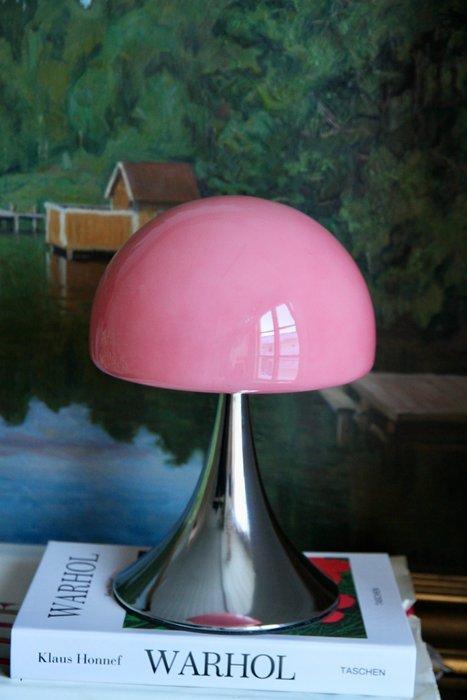 Tafellamp - Glas, Chroom - Bauhaus Space Age, Huis en Inrichting, Overige Huis en Inrichting