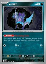 Zubat 041/165 reverse holo pokemon 151, Hobby en Vrije tijd, Verzamelkaartspellen | Pokémon, Ophalen of Verzenden, Nieuw, Losse kaart