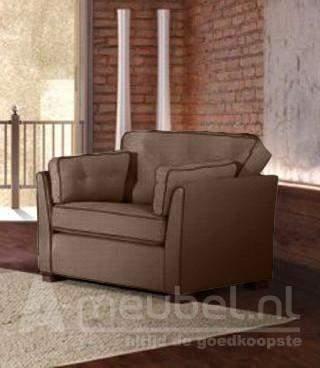 Fauteuil Dordrecht - fauteuils - Bruin, Huis en Inrichting, Stoelen, Bruin, Nieuw, Stof