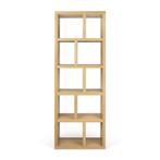 *WOONWINKEL* TemaHome Berlin Smalle Roomdivider 10-vaks Eike, Huis en Inrichting, Kasten | Boekenkasten, Verzenden, Nieuw
