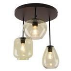 Moderne plafondlamp groen, Caia, Ophalen of Verzenden, Nieuw, Glas, Modern