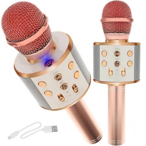 Izoxis Roze Karaoke Microfoon: Perfect voor de Jonge Zanger, Hobby en Vrije tijd, Gezelschapsspellen | Overige, Nieuw, Ophalen of Verzenden