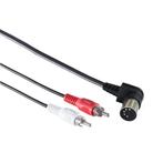 DIN 5-pins haaks - Tulp stereo 2RCA audiokabel, Audio, Tv en Foto, Audiokabels en Televisiekabels, Nieuw, Ophalen of Verzenden