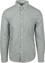 Gant Casual Overhemd Streep Groen maat M Heren, Kleding | Heren, Overhemden, Verzenden, Nieuw, Groen, GANT