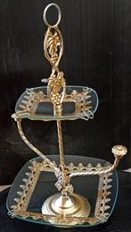 stile déco, 55 cm - Taartstandaard - Glas, Metaal