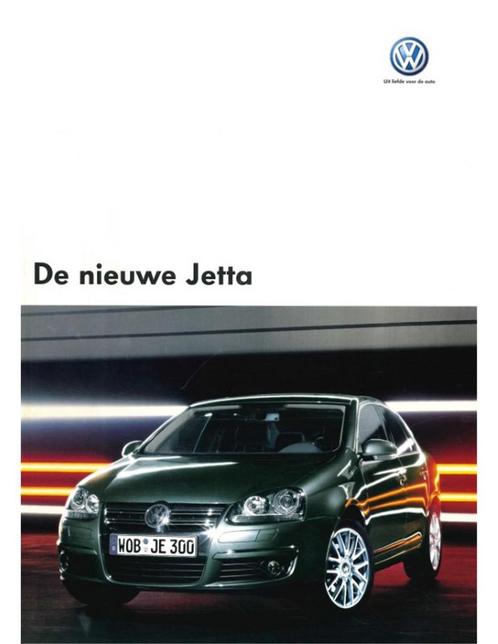2006 VOLKSWAGEN JETTA BROCHURE NEDERLANDS, Boeken, Auto's | Folders en Tijdschriften, Volkswagen