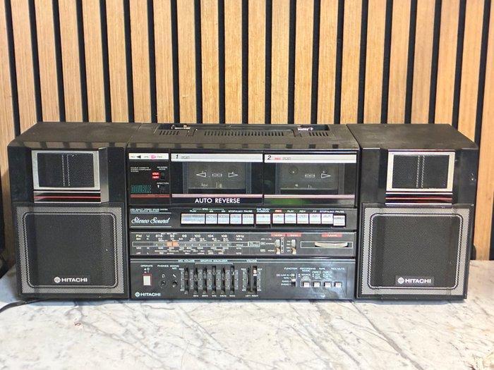 Hitachi - TRK-550E BOOMBOX (Stereo Sound System) Draagbare, Audio, Tv en Foto, Radio's