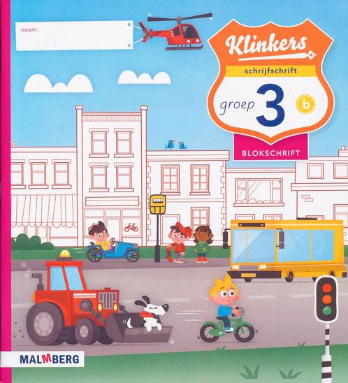 Klinkers schrijfschrift Blokschrift 3B (per stuk), Boeken, Schoolboeken, Nieuw, Verzenden
