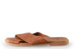 Manfield Slippers in maat 40 Cognac | 10% extra korting, Slippers, Overige kleuren, Verzenden, Zo goed als nieuw