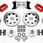 Wilwood Forged Dynalite Front Kit 12.19in Drilled Red 67-69, Ophalen of Verzenden, Nieuw