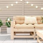 Tuinbank met armleuning en klaptafel massief grenenhout, Tuin en Terras, Tuinsets en Loungesets, Verzenden, Nieuw
