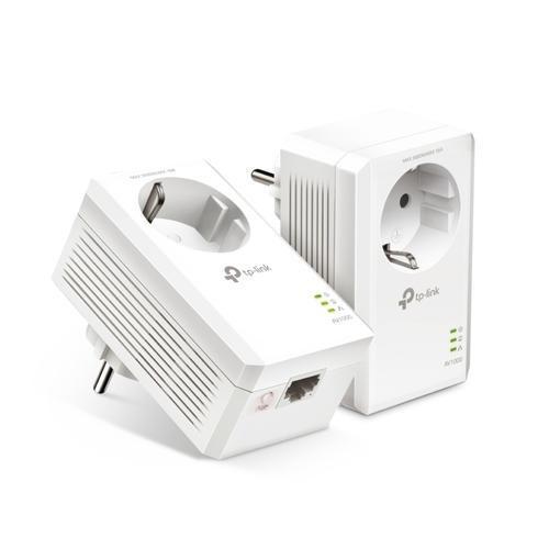 TP-Link Powerline Adapter 1000 Mbps set met contactdoos, Audio, Tv en Foto, Videobewaking, Ophalen of Verzenden