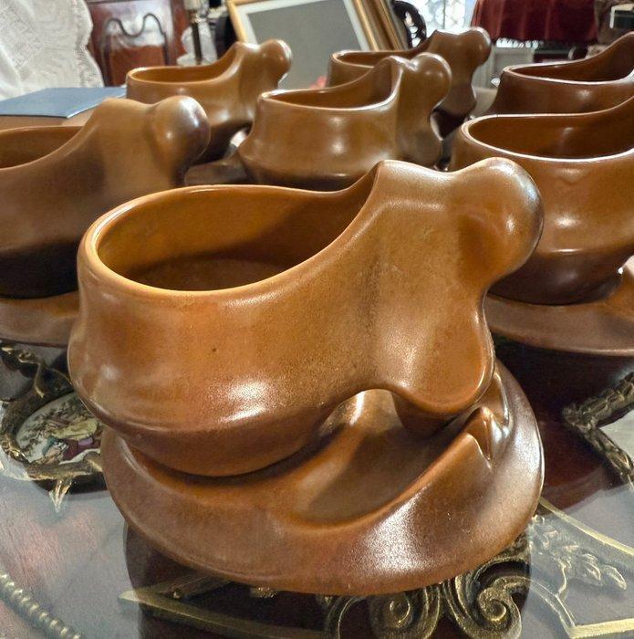 Theekopje - Keramiek - Faience Sighisoara, Antiek en Kunst, Antiek | Meubels | Tafels