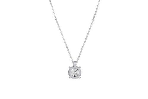 Zonder Minimumprijs - Ketting met hanger - 14 karaat Witgoud, Sieraden, Tassen en Uiterlijk, Antieke sieraden