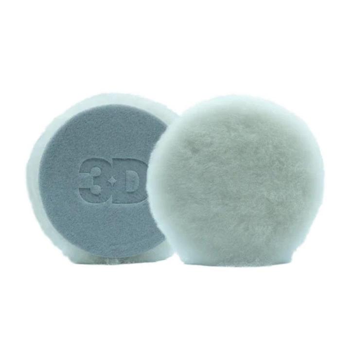 3D White Premium Lamb Wool Polijstpad (Lak & Polijsten), Auto diversen, Onderhoudsmiddelen, Ophalen of Verzenden