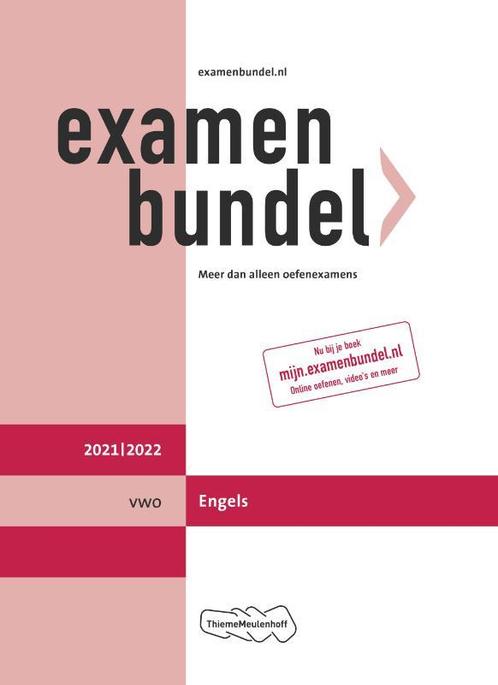 Examenbundel Engels / vwo 2021/2022 9789006491647, Boeken, Schoolboeken, Zo goed als nieuw, Verzenden
