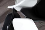 Retro stoel SCANDINAVIA MEESTERSTUK wit met verchroomd, Huis en Inrichting, Stoelen, Ophalen of Verzenden, Nieuw
