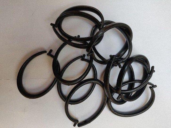 Bevesting ringen Zwart 40 Stuks, Tuin en Terras, Partytenten, Ophalen of Verzenden