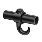 Buiskoppeling Haak Ø 42,4 mm Zwart Gelakt Staal, Doe-het-zelf en Verbouw, IJzerwaren en Bevestigingsmiddelen, Verzenden, Nieuw