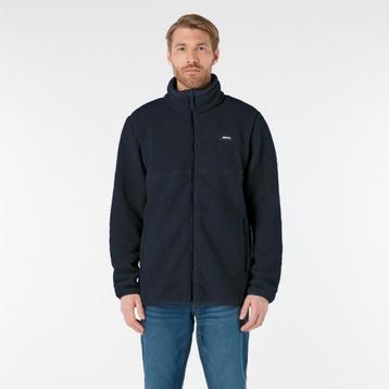 Musto 85118 Heren Cove Deep Pile Fleece Jack Navy M beschikbaar voor biedingen
