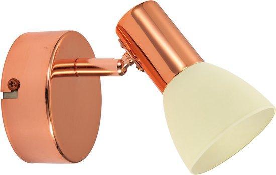 EGLO Glossy 2 - Spot - 1 Lichts - LED - Koperkleurig -, Antiek en Kunst, Antiek | Lampen, Verzenden