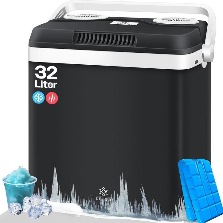 KESSER® Thermo Elektrische Koelbox - 32 Liter - Antraciet, Hobby en Vrije tijd, Overige Hobby en Vrije tijd, Nieuw, Verzenden