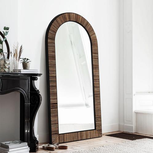 *WOONWINKEL* DTP Home Highlight Slats Grote Spiegel Boog Tea, Huis en Inrichting, Woonaccessoires | Spiegels, Nieuw, Verzenden