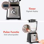 2dekans | KitchenBrothers Powerblender – 4 Programma’s & 8, Witgoed en Apparatuur, Keukenmixers, Ophalen of Verzenden, Gebruikt