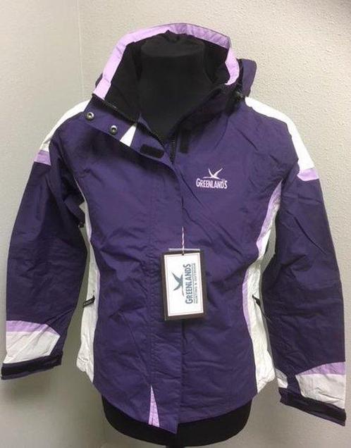 Greenlands Dames Outdoorjas - paars S -met afritsbare, Kleding | Dames, Jassen | Winter, Verzenden