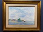 Giovanni Omiccioli (1901-1975) - Capanno vicino al mare, Antiek en Kunst, Kunst | Schilderijen | Klassiek